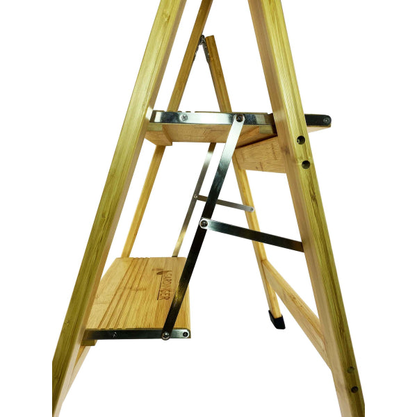 GARDINGER scala domestica bambù 2 gradini - Rikushop