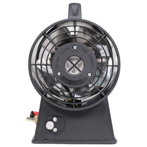 Riscaldatore a gas 13,3 kW in acciaio inox con accensione piezoelettrica set con tubo flessibile + regolatore WELDINGER - Rikushop