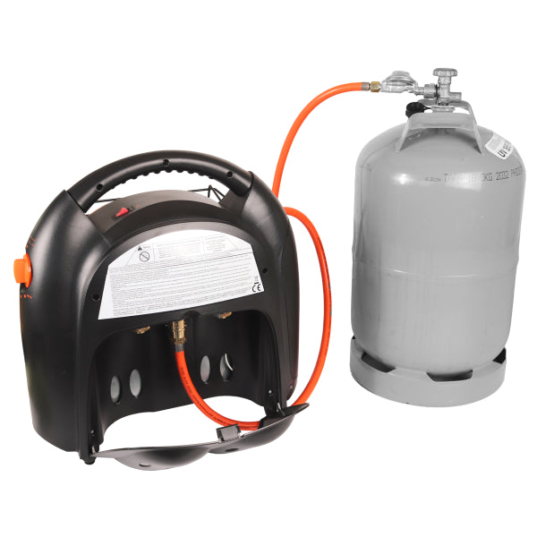 GaTemp 5800 riscaldatore piezoelettrico mobile riscaldatore tenda multi-gas Gardinger - Rikushop