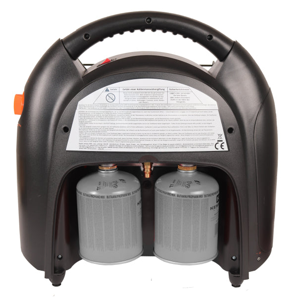 GaTemp 5800 riscaldatore piezoelettrico mobile riscaldatore tenda multi-gas Gardinger - Rikushop