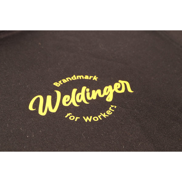 Felpa con cappuccio WELDINGER nera taglia S-XXL maglia con cappuccio - Rikushop