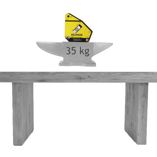Magnete di saldatura multiangolo commutabile SM-3 (da 111 x 105 x 28 mm a 35 kg) Weldinger - Rikushop