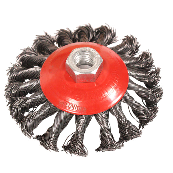 Set WELDINGER smerigliatrice angolare WS-2 con dischi da taglio, dischi lamellari e spazzole - Rikushop