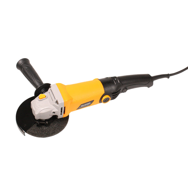 Set WELDINGER smerigliatrice angolare WS-2 con dischi da taglio, dischi lamellari e spazzole - Rikushop