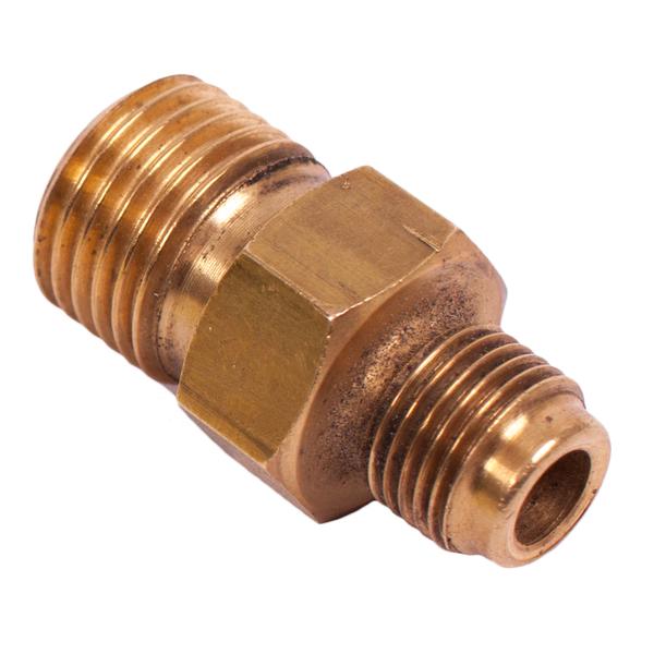 Nipplo doppio G 1/4 "destro AG x G 1/8" destro AG ottone - per regolatore di pressione - Rikushop