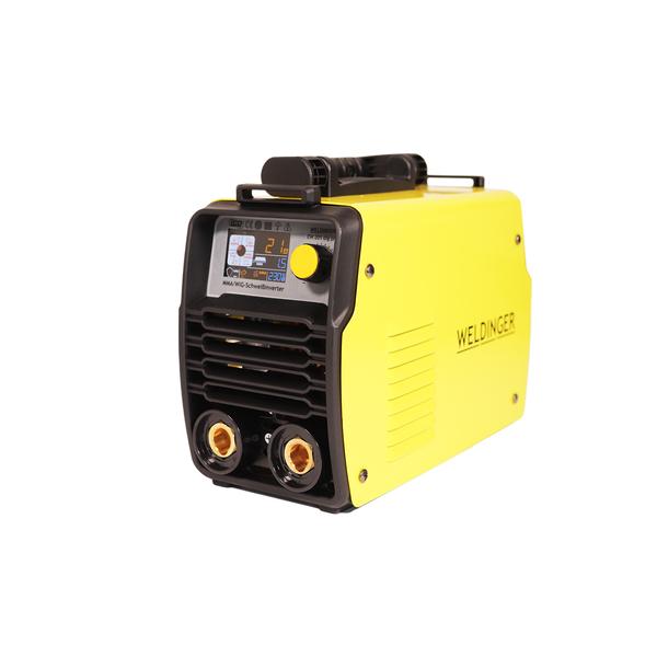 Set Weldinger EW201dig pro inverter digitale+Casco AH300+elettrodi+martello+guanti - Rikushop