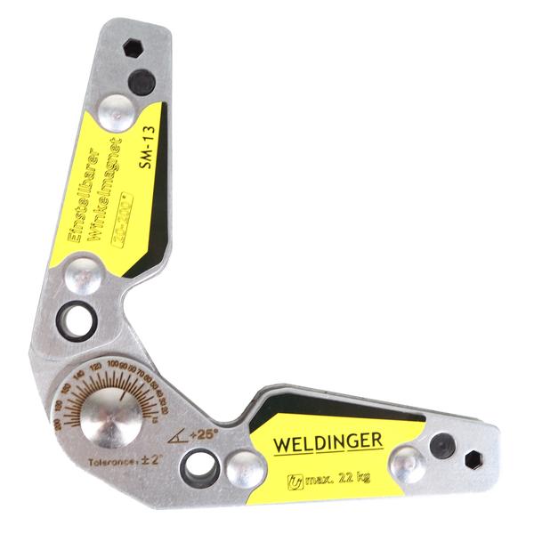 SM-13 magnete ad angolo regolabile 110x63x14 22kg WELDINGER - Rikushop