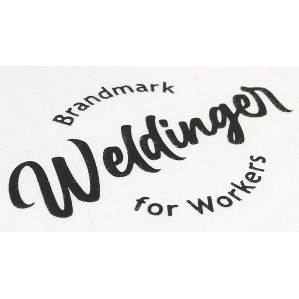 T-shirt WELDINGER con stampa logo nera o bianca taglia S-XXL - Rikushop