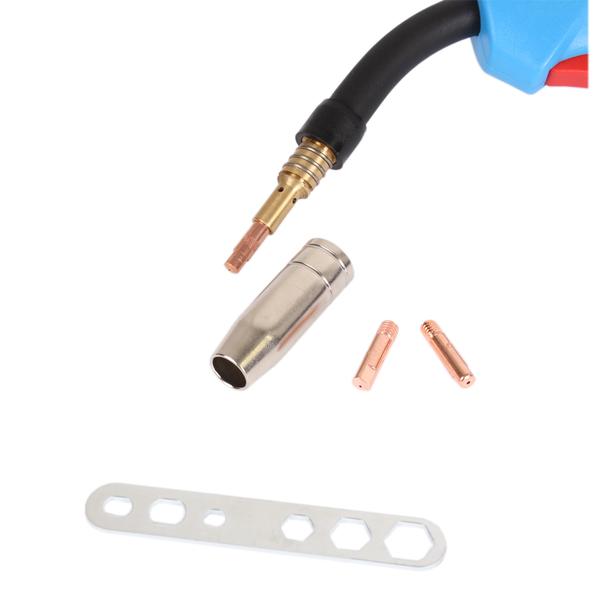 Torcia MIG/MAG MB15 con anima in Teflon e attacco EURO - Rikushop