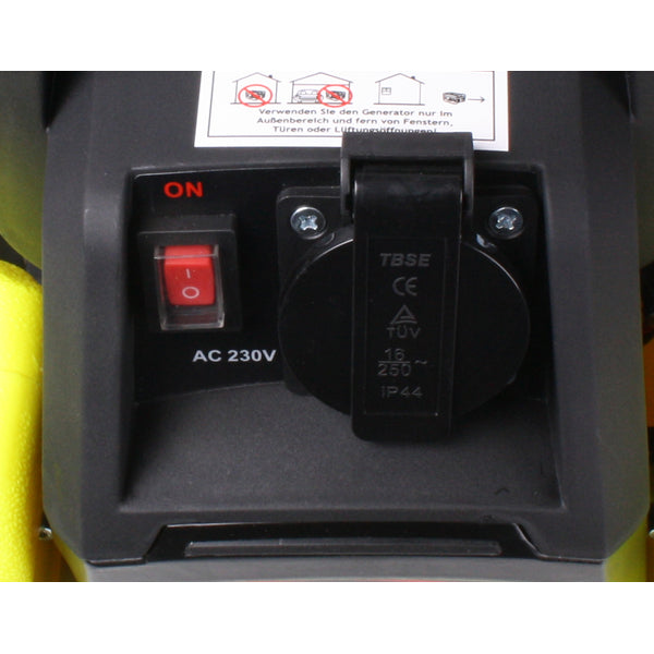 WELDINGER G1000 Generatore compatto 8,5 kg 2 tempi 1000 W - Rikushop