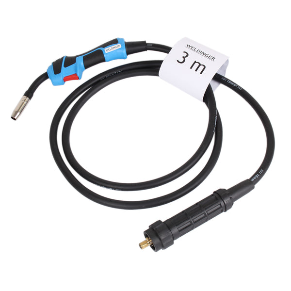 WELDINGER MIG/MAG pacchetto tubi MB15 3 m attacco centrale Euro (SPM1) - Rikushop