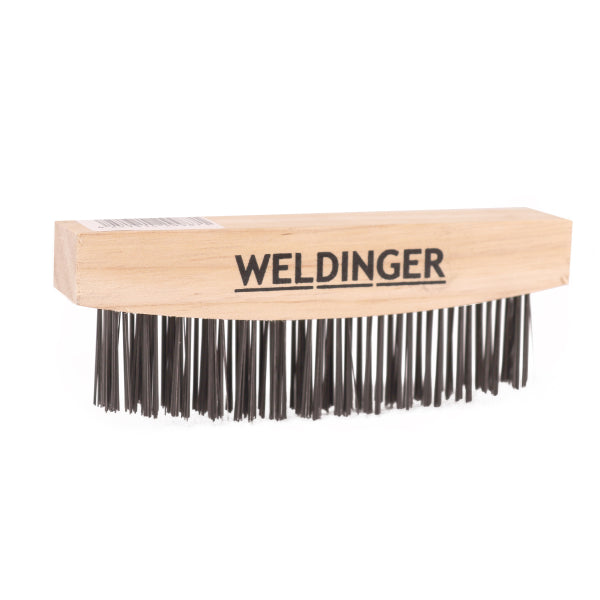 Martello per scorie WELDINGER COMBI con spazzola in filo d'acciaio 3 file intercambiabili - Rikushop