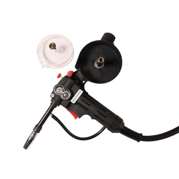 WELDINGER Spoolgun eco 4 m attacco centrale per MEW210 SYNALU + ME200plus - Rikushop