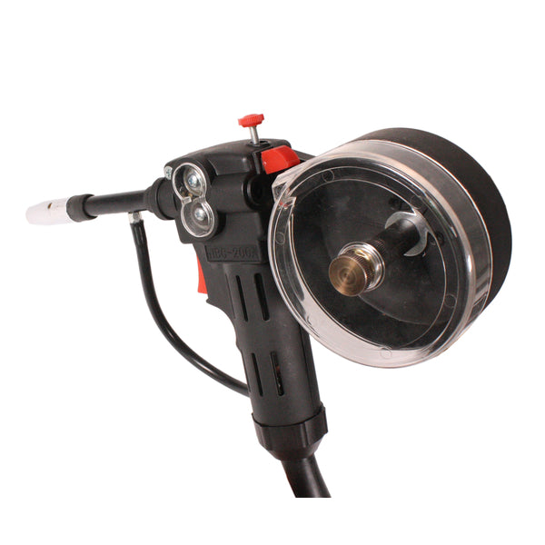 WELDINGER Spoolgun eco 4 m attacco centrale per MEW210 SYNALU + ME200plus - Rikushop